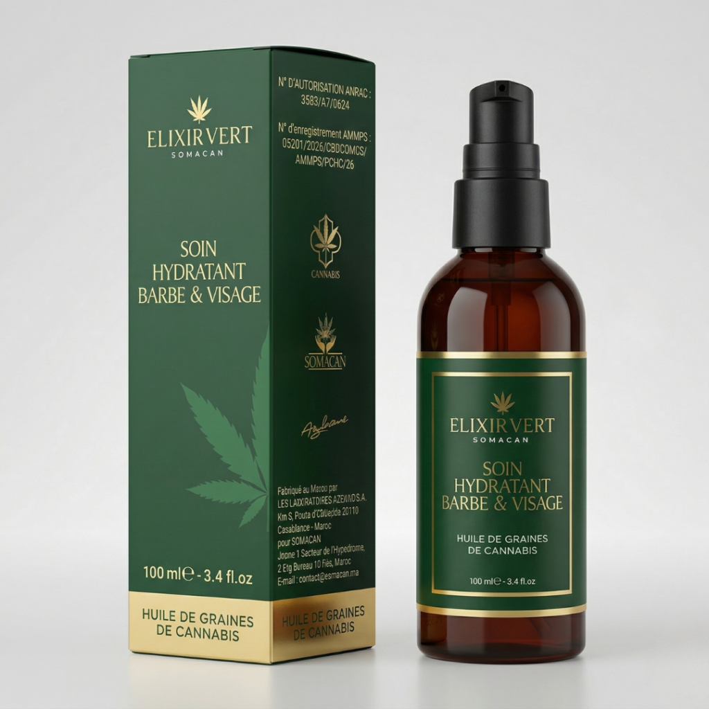 Soin hydratant barbe & visage